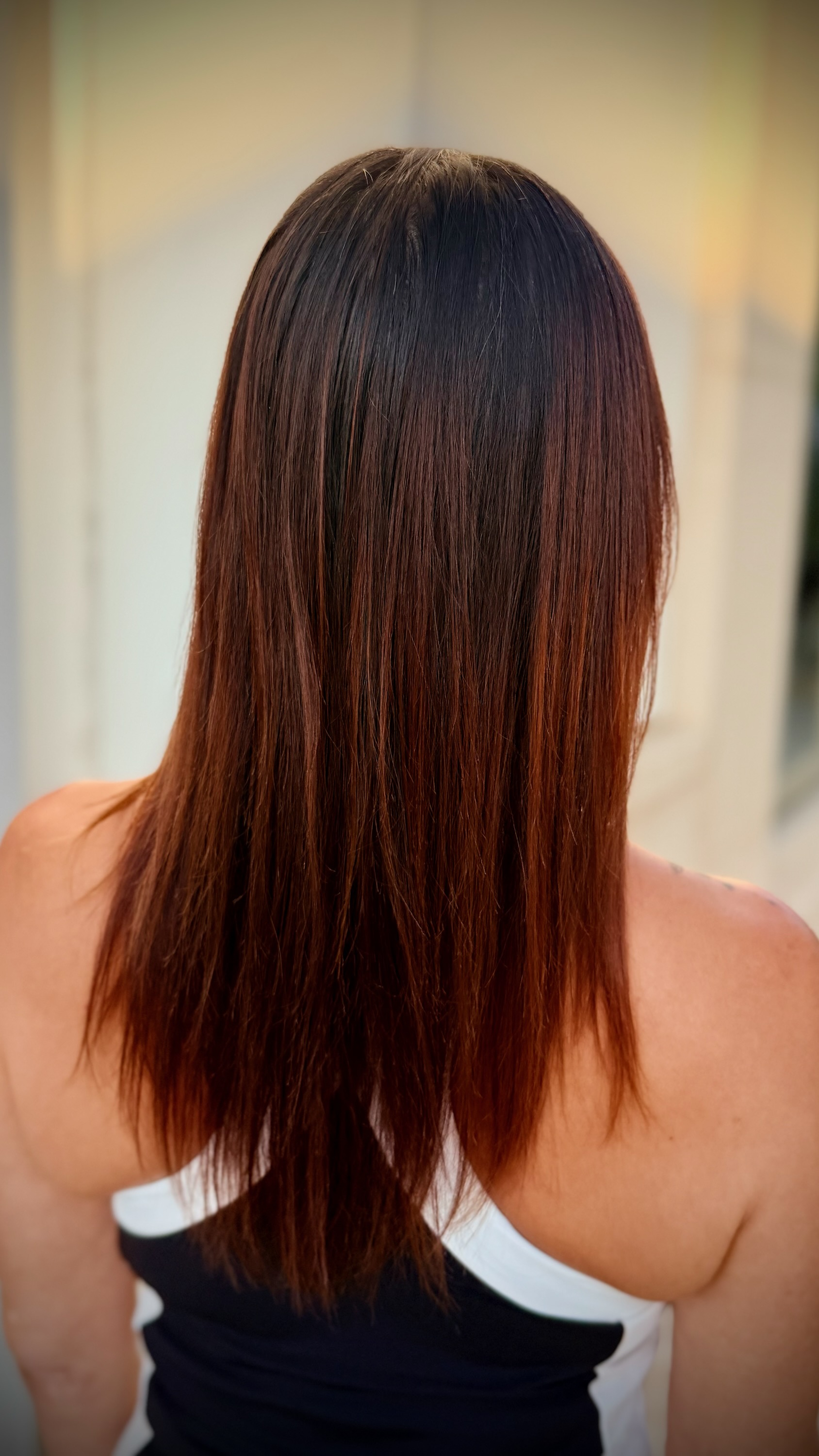 Elegant personalized salon hair color