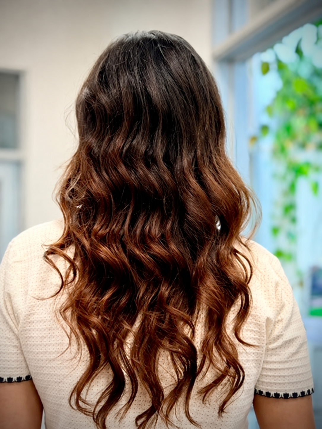 Dimensional hair color and shine