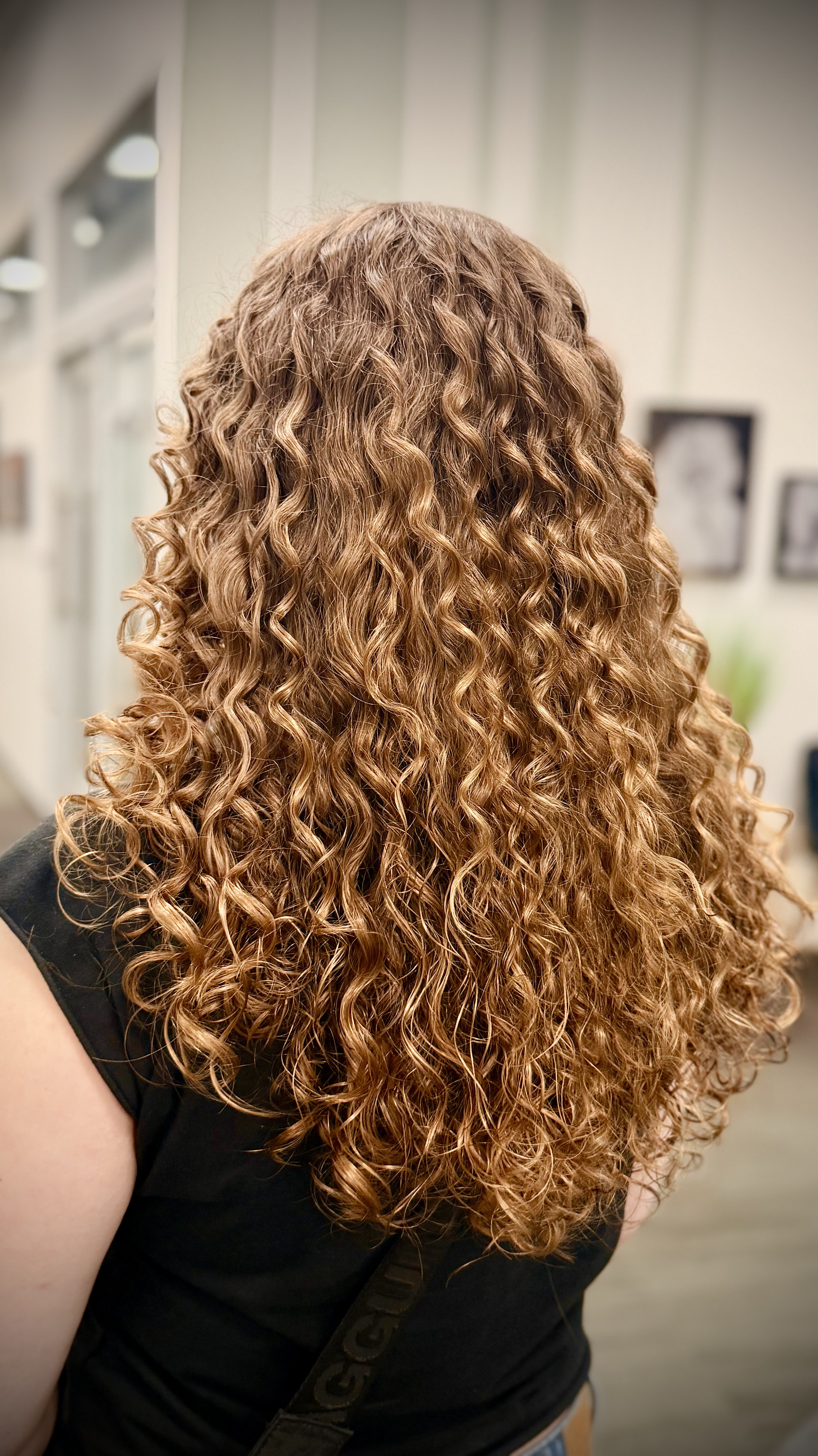 Beautifully styled hair by Sonias